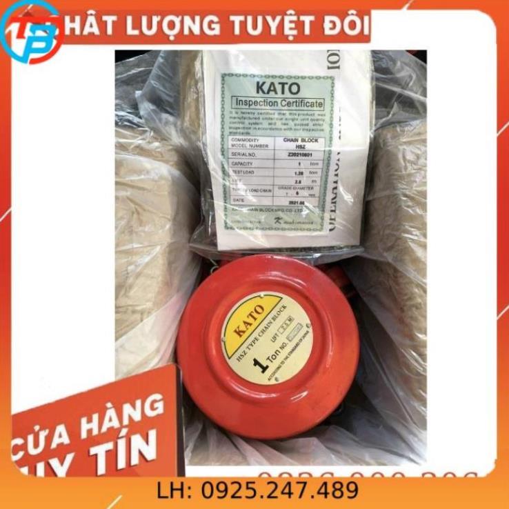 Palang xích kéo tay 1 tấn KATO  - Cáp Thép Thái Bình Vina