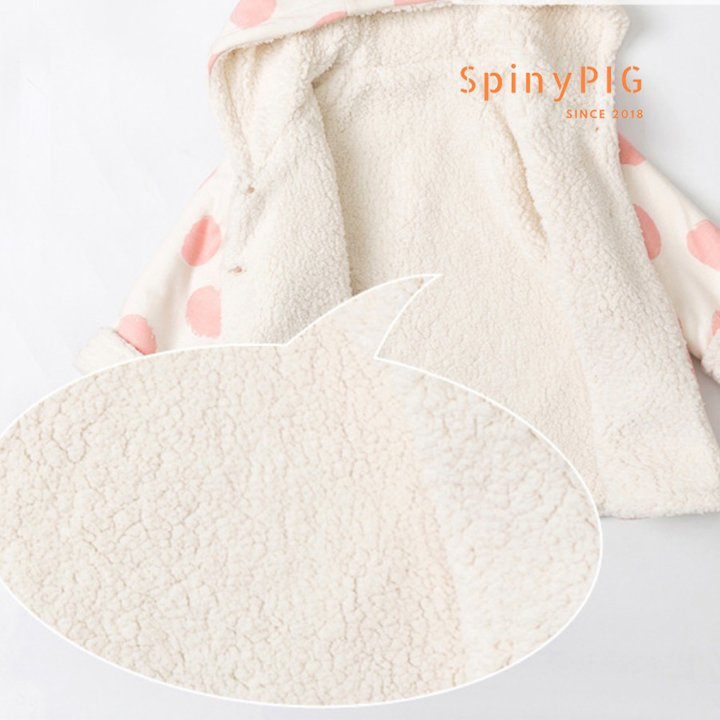 Áo khoác cho bé 0-4 tuổi trần bông 100% cotton hữu cơ tự nhiên không chất tẩy nhuộm cực kỳ ấm áp và xinh xắn