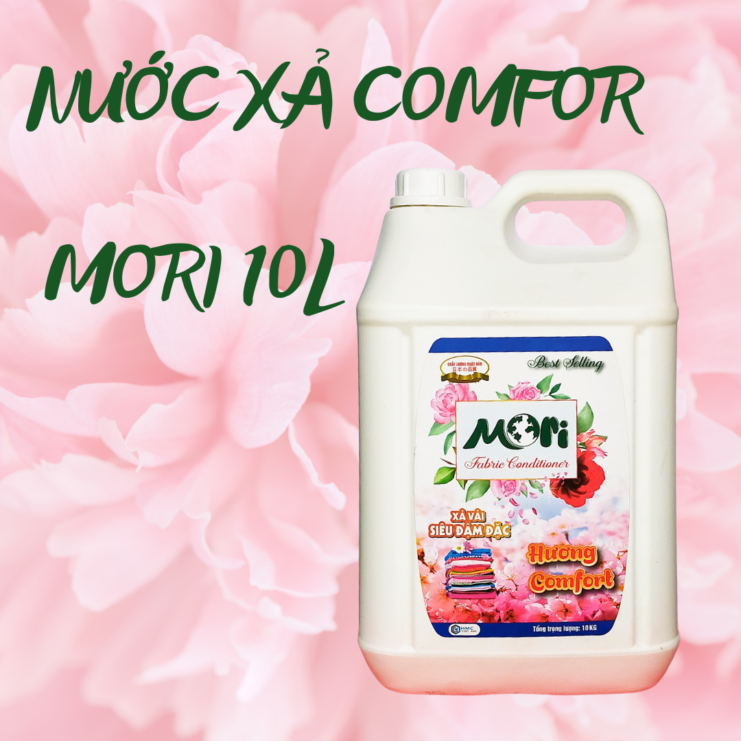 NƯỚC XẢ VẢI CAO CẤP MORI LƯU HƯƠNG BỀN LÂU CAN 10L