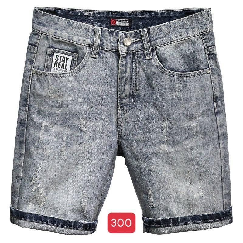 Quần Short Nam chất Jean, quần sọt jeans thời trang nam MS8092