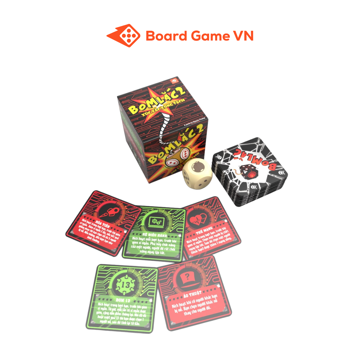 Bom Lắc 2 - Xúc Xắc Xong Tạch - Boardgame VN