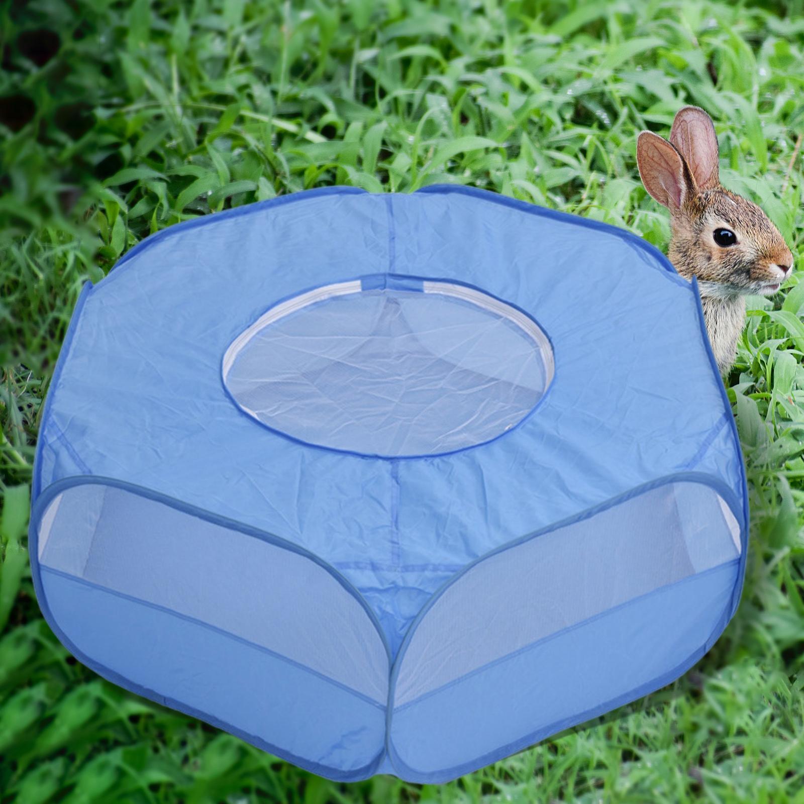 Portable Animal Playpen Breathable Cage Tent for Hamster Chinchilla Bunny with