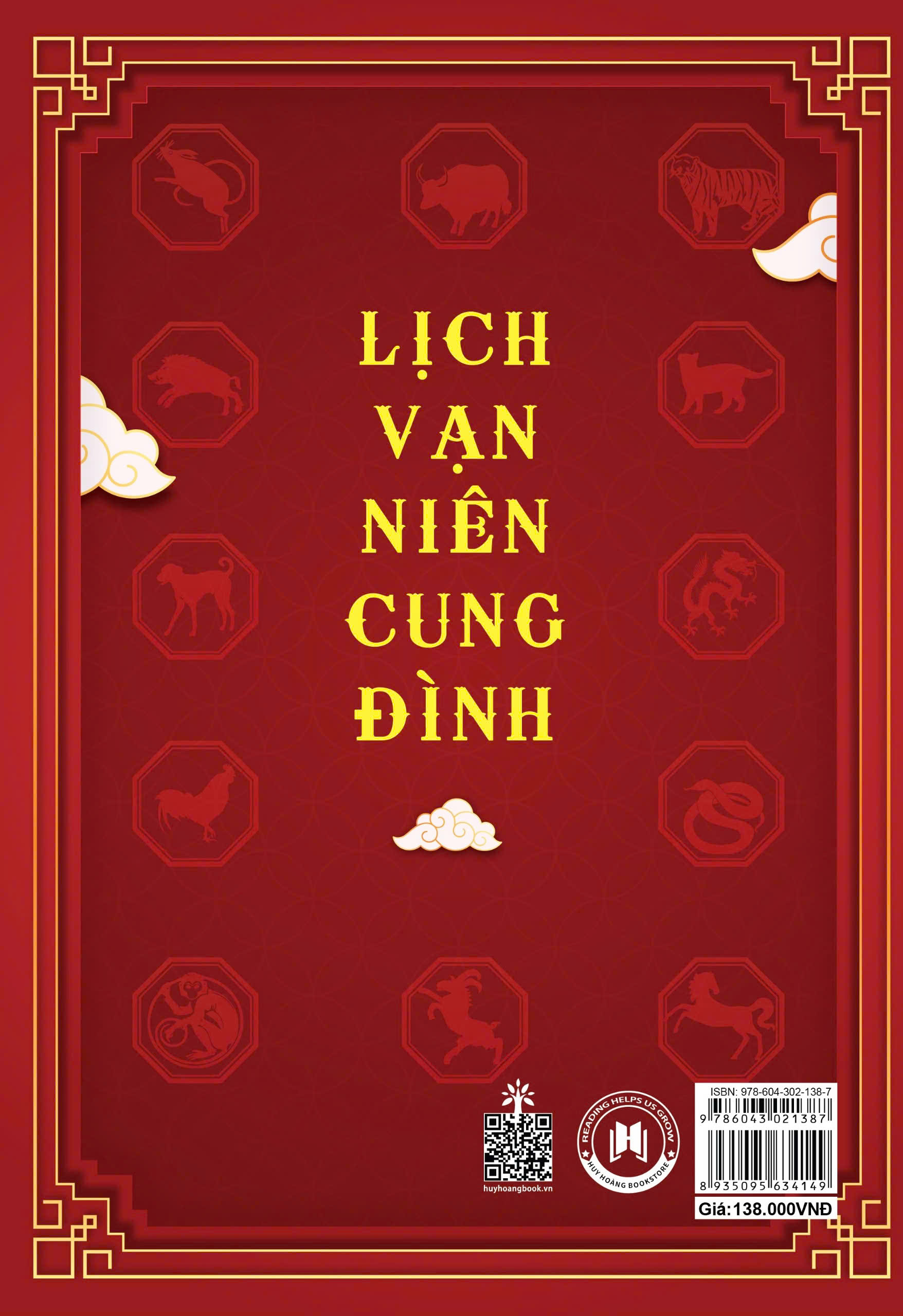 Sách Lịch Vạn Niên Cung Đình, THS. Nguyễn Mạnh Linh, Tái bản 2024, 2HBooks