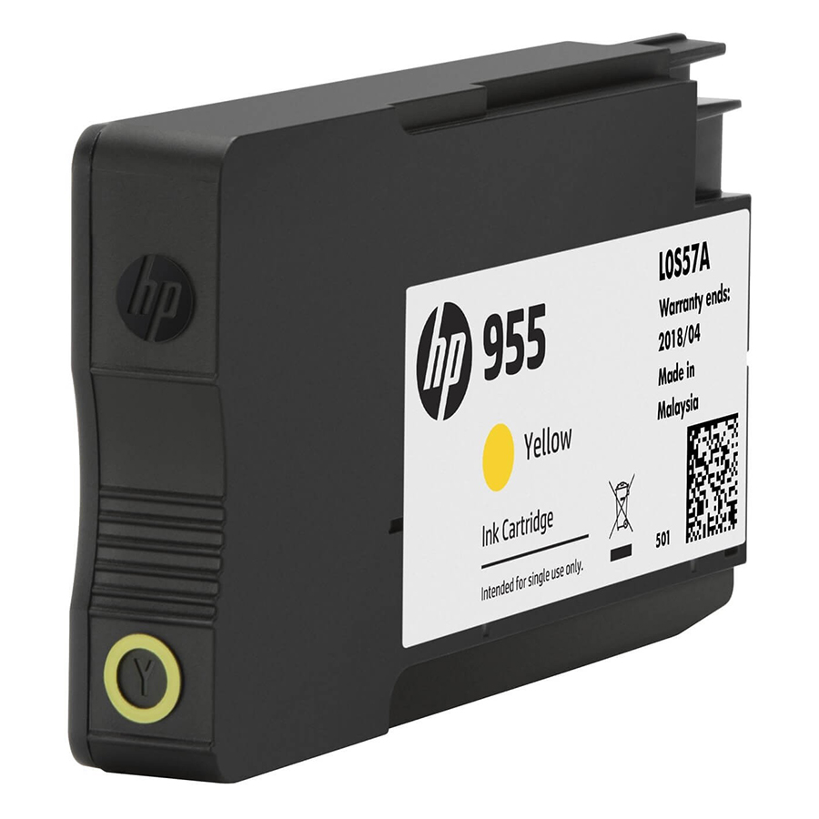 Mực in Phun Màu HP 955 Yellow Original Ink Cartridge Vàng _L0S57AA - Hàng Chính hãng
