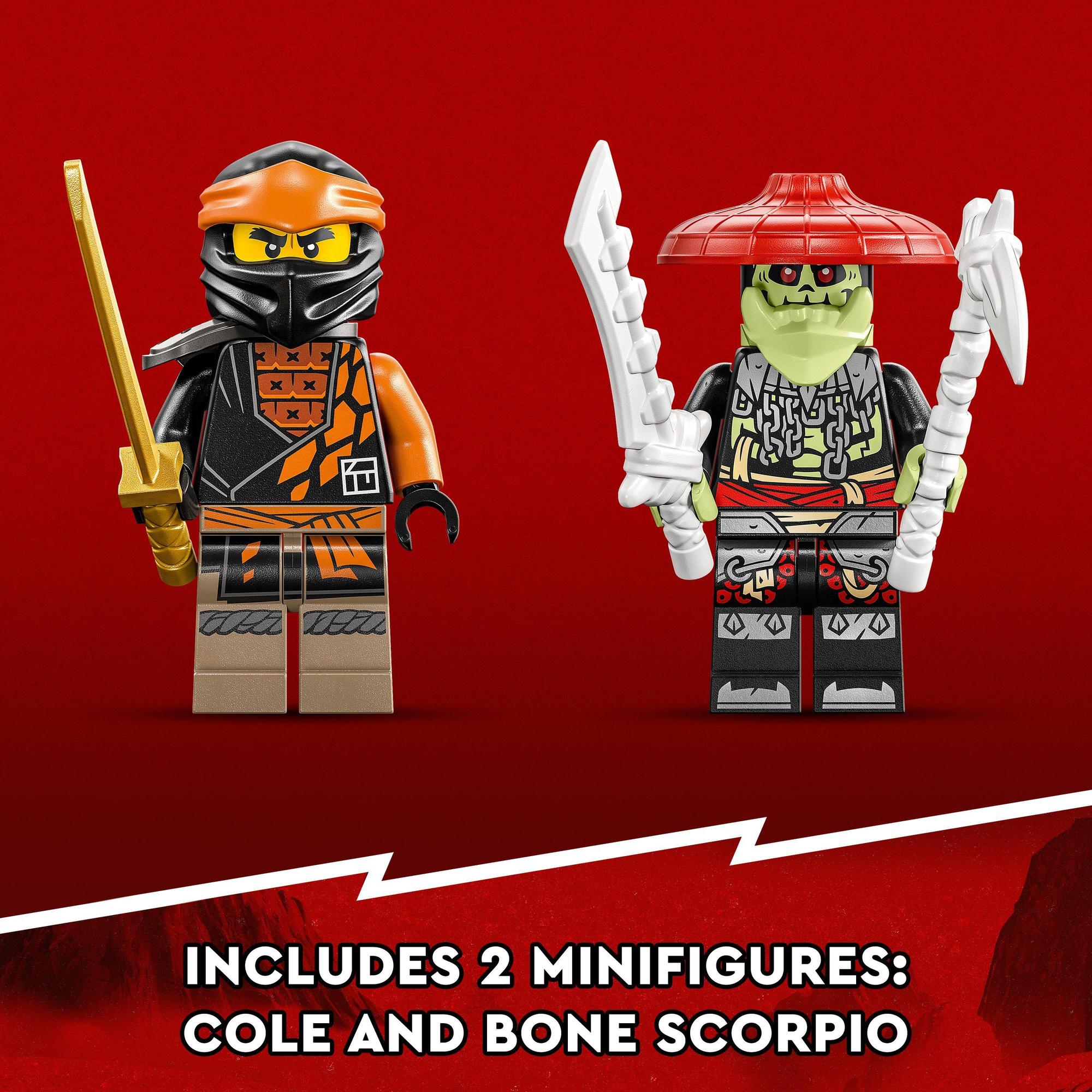 LEGO Ninjago 71782 Rồng Thần Tiến Hóa Của Cole (285 Chi Tiết)