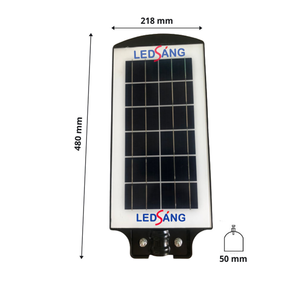 Đèn đường năng lượng mặt trời liền thể 90W