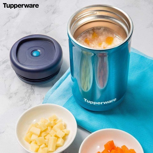 Hộp Giữ Nhiệt Stacking Thermal 475ml Tupperware, Bình Nước Nóng Lạnh Tupperware