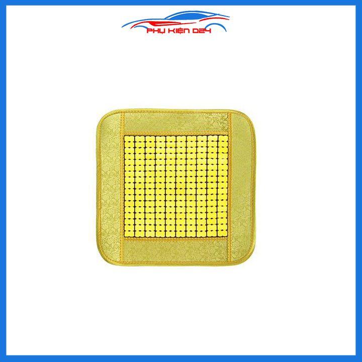 Thảm lót ghế xe ô tô văn phòng lưới trúc thoát khí vuông 45x45cm