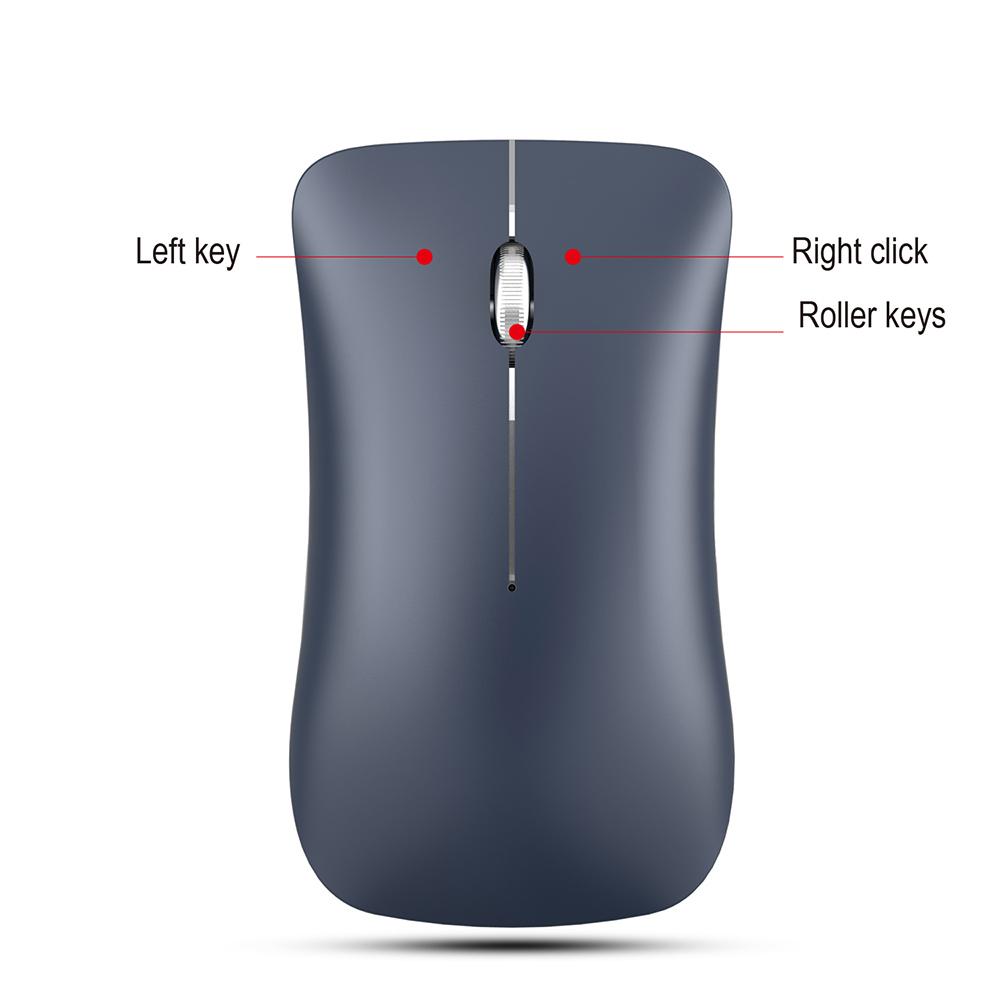 HXSJ T23 Wireless Mouse Ergonomic Vertical Mice 4.0 BT 2.4Ghz Wireless High Speed Rechargeable Optical Sensor for for