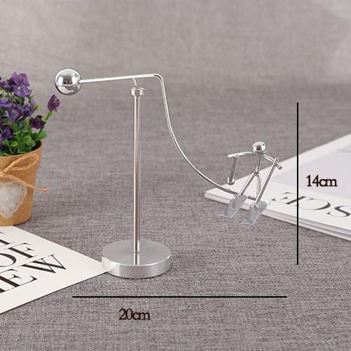 Con lắc Newton, phiên bản vận động viện trượt tuyết, đồ chơi để bàn trang trí XẢ STRESS.