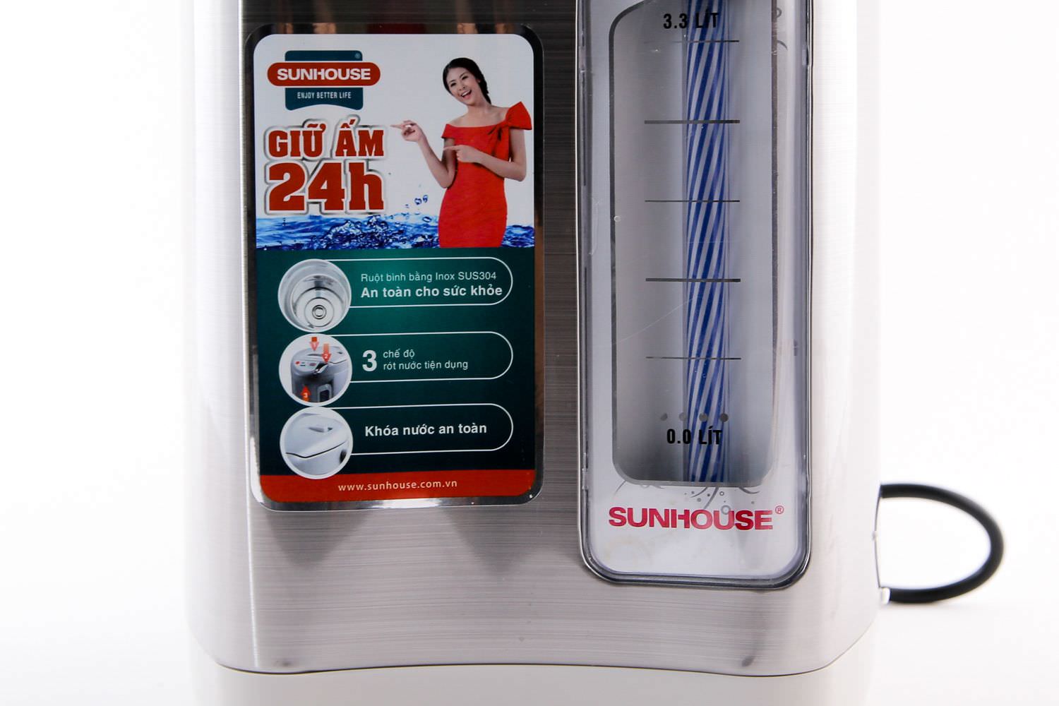 Bình thủy điện Sunhouse SHD1533 - Hàng chính hãng