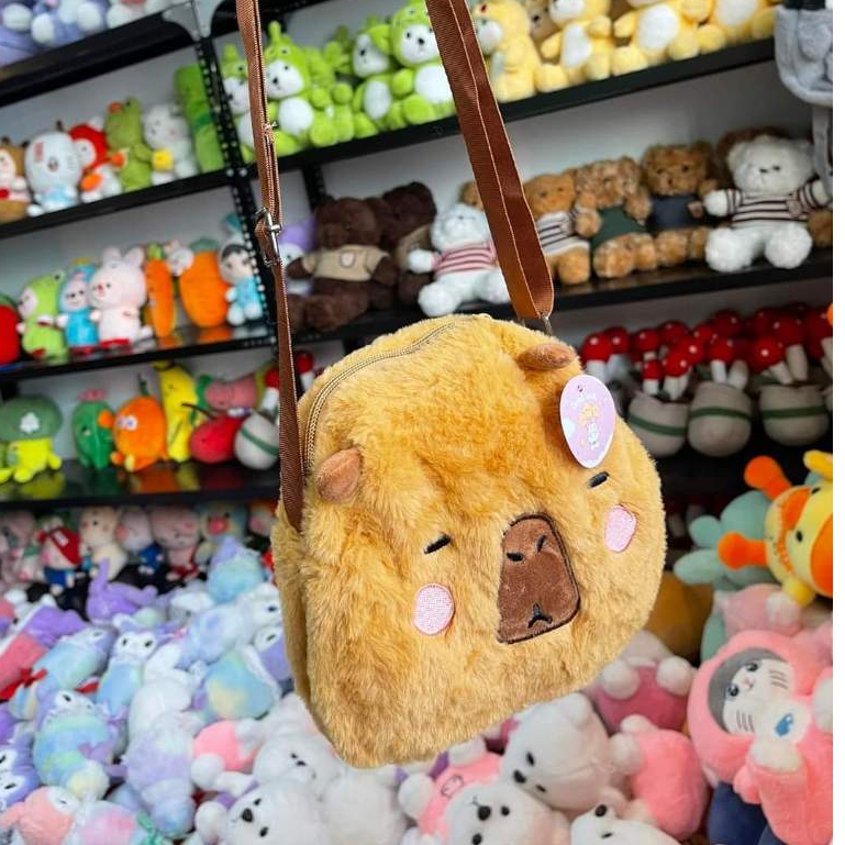 Thú nhồi bông capybara nhiều mẫu mini - Size 22cm - Quà tặng gấu bông capybara bộ trưởng hiền lành đáng yêu