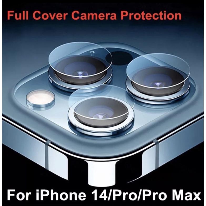 Bộ 3 gồm kính cường lực mặt trước + miếng dán cacbon mặt lưng + miếng dán camera dành cho iPhone 14 Pro Max