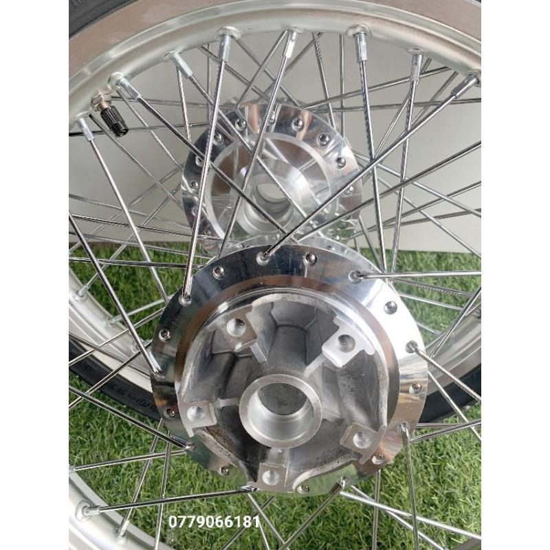 BÁNH CĂM CHO XE EXCITER 150 ĐÙM MA CROM NIỀNG BANZAI DALE SOLUTE FULLVỎ RUỘT CAMEL CRV THÁI ĐÃ RÚT CĂM VÔ VỎ RUỘT