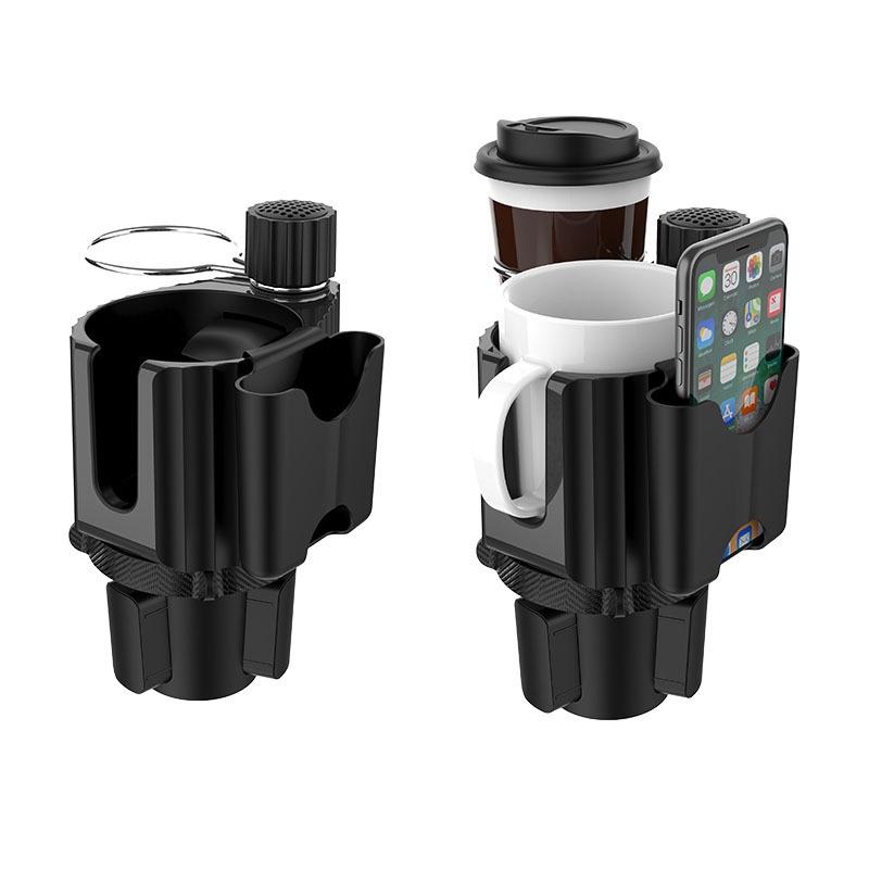 Giá Đỡ Cốc Uống Nước Gắn Trên Xe Hơi Có Thể Điều Chỉnh Xoay 360 Độ° Giá Đỡ Điện Thoại Xoay Chuyển Đổi Chai Nước Tiện Dụng