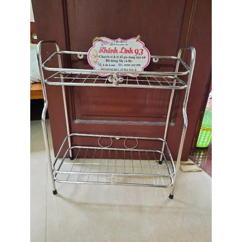 Kệ inox 2 tầng để gia vị hàng đẹp