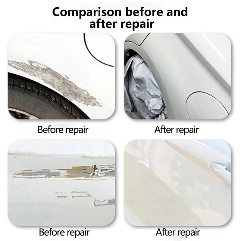 Bả matit vết trầy xước xe ô tô HAOSHUN 10gr, bột trét ATM ô tô đầy đủ dụng cụ bả nhanh khô bền đẹp hiệu quả