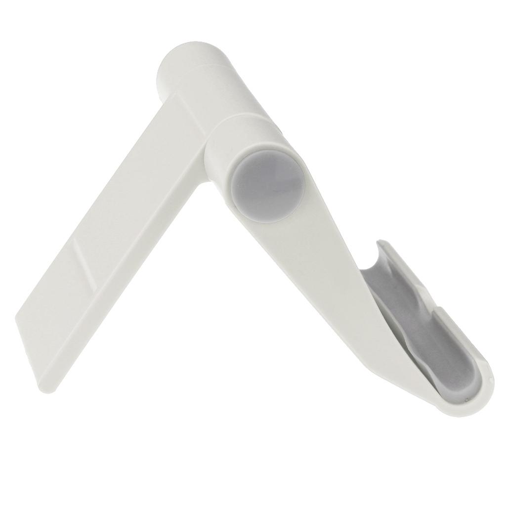 Universal Lazy Phone Bracket Tablet Holder Portable Plastic For iPhone,White