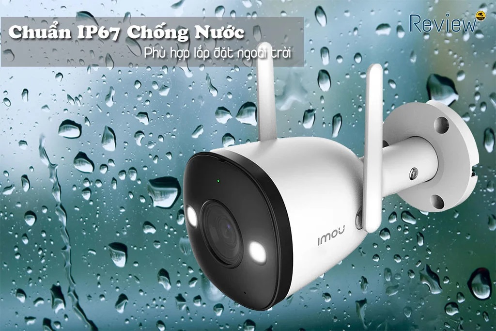 CAMERA WIFI IMOU NGOÀI TRỜI F22FEP 1080P, CÓ MÀU BAN ĐÊM, ĐÀM THOẠI CHIỀU - HÀNG CHÍNH HÃNG