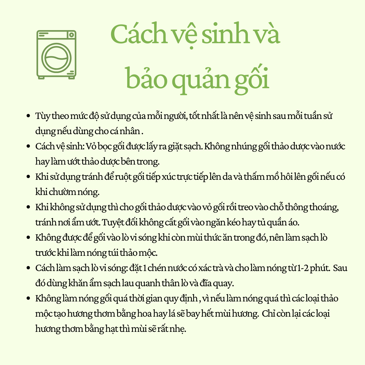 Gối chườm thảo dược đa năng A làm nóng bằng lò vi sóng nặng 2kg