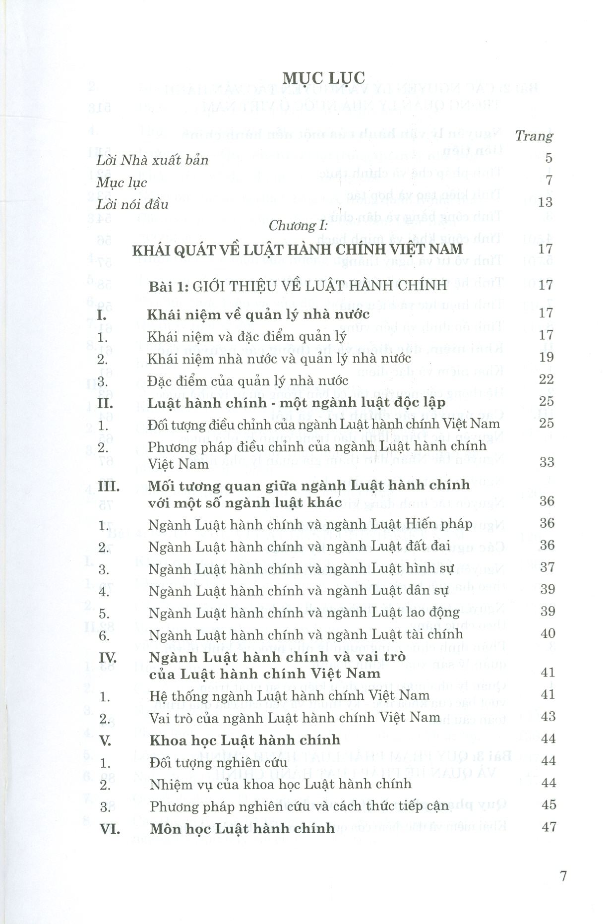 Giáo Trình Luật Hành Chính Việt Nam (Phần 1) - Những Vấn Đề Chung Của Luật Hành Chính (Xuất bản lần thứ hai)