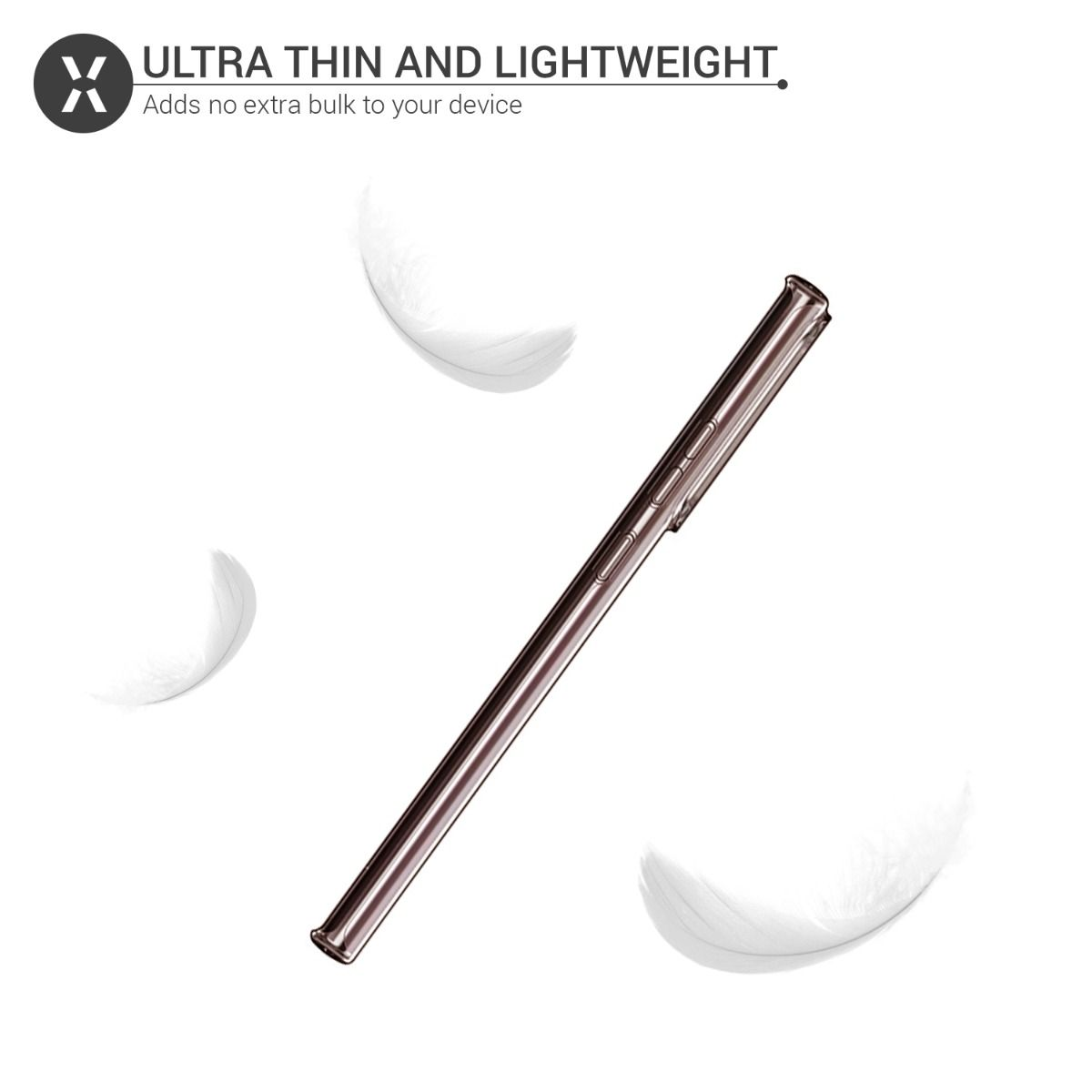 Ốp lưng silicon dẻo trong suốt bảo vệ camera cho Samsung Galaxy Note 20 Ultra hiệu Ultra Thin độ mỏng chỉ 0.6mm - Hàng nhập khẩu