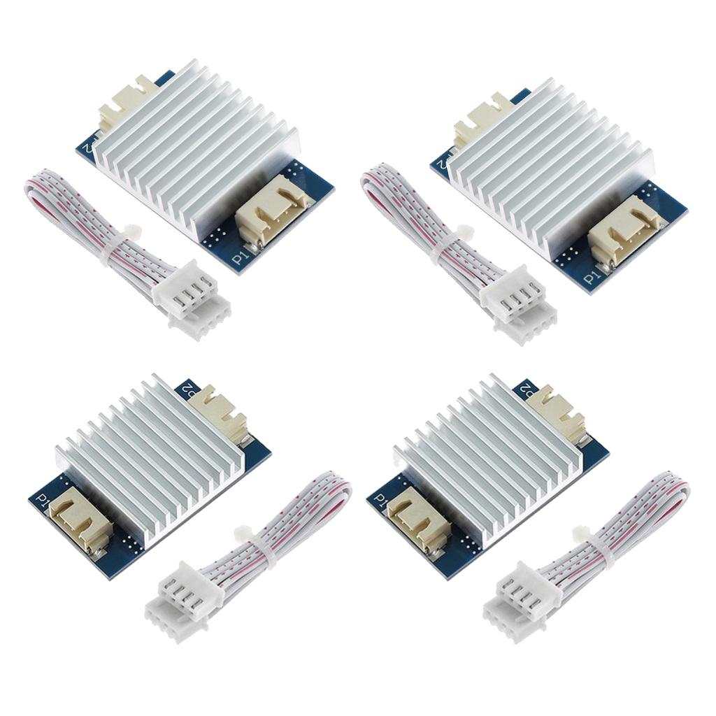 Blue -smoother Board Addon Module Heatsink Kit For 3D Pinter Motor Drivers