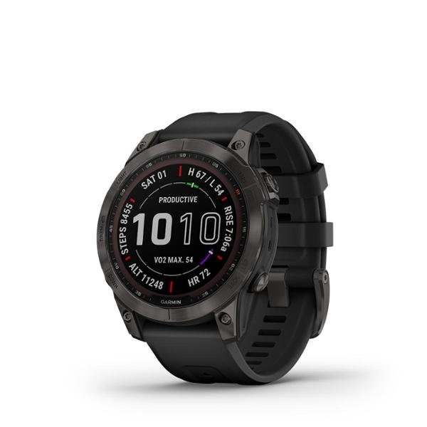 Đồng hồ thông minh Garmin Fenix 7 Sapphire SoLar (47mm) - Hàng Chính Hãng