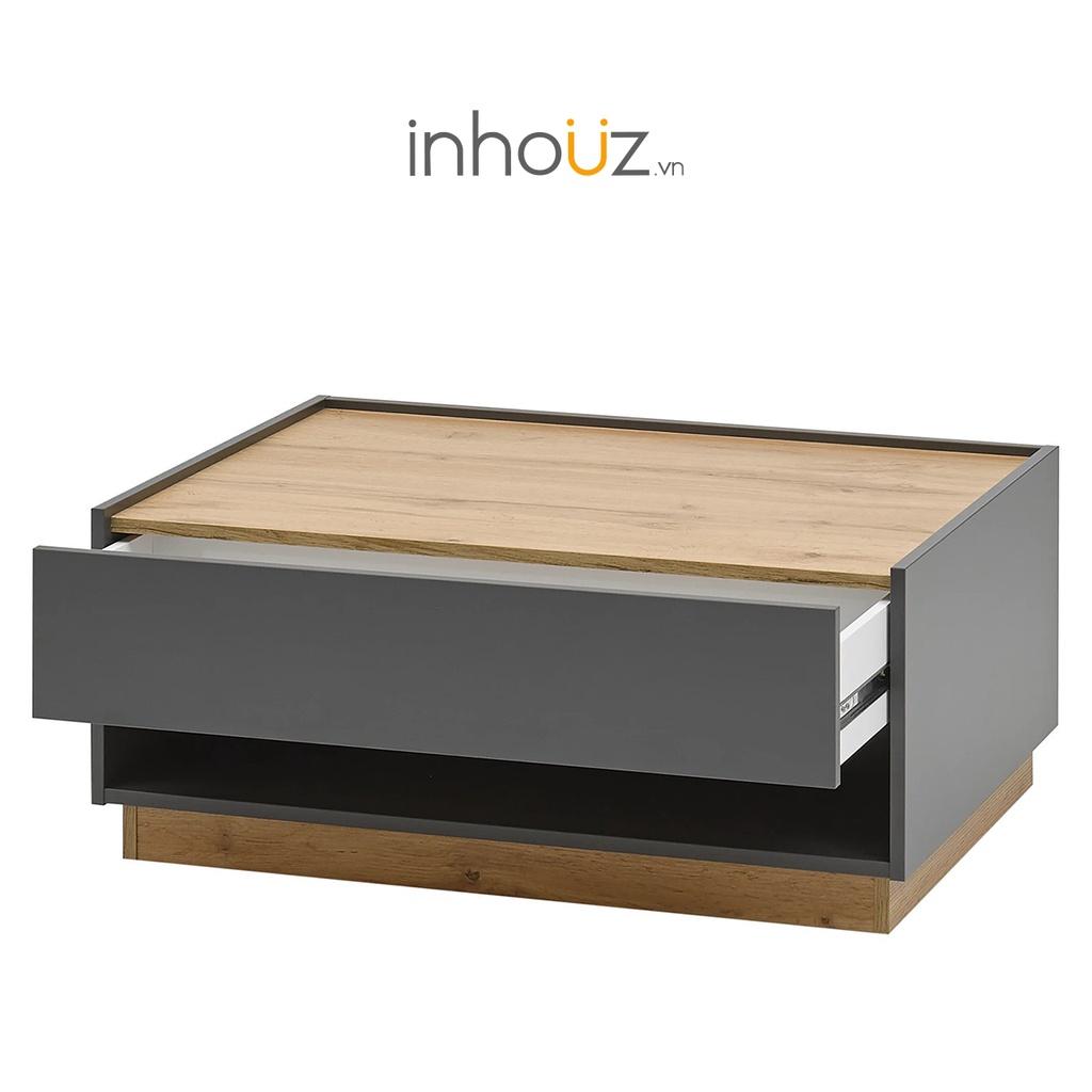 Bàn trà, bàn sofa cao 38 cm bằng gỗ - Olon coffee table - INHOUZ - HOBT0009