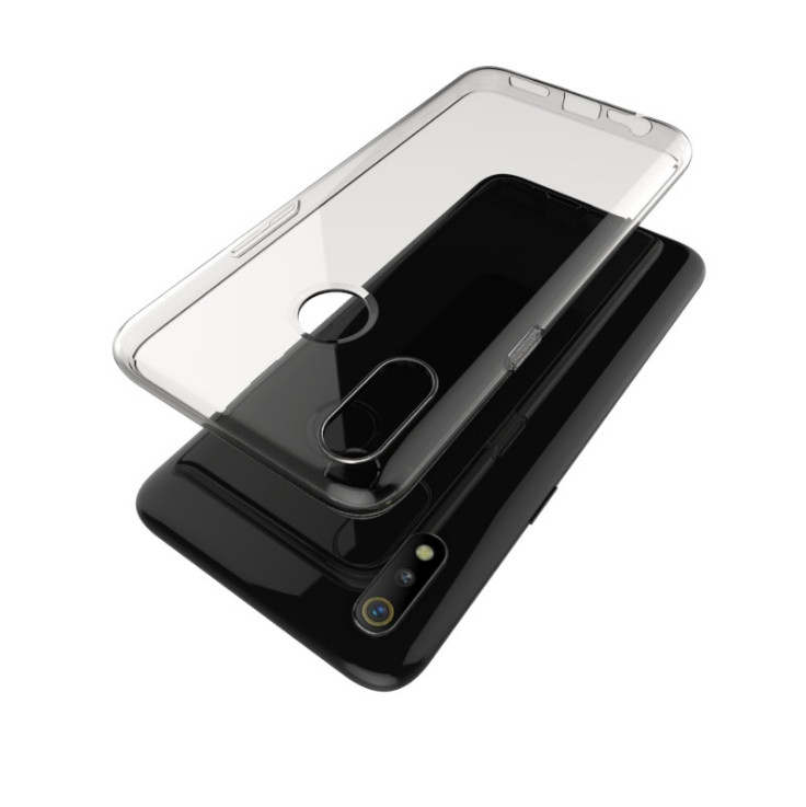 Ốp lưng silicon dẻo trong suốt dành cho OPPO Realme 3 siêu mỏng 0.6mm