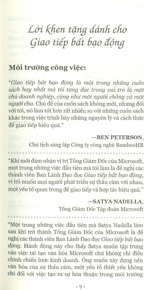 [Nhập 1212B15K giảm 15K đơn 199K] GIAO TIẾP BẤT BẠO ĐỘNG (Nonviolent Communication) - Marshall B. Rosenberg, Ph.D - Lê Nguyễn Trần Huỳnh dịch - Tái bản 2023 - (bìa mềm)