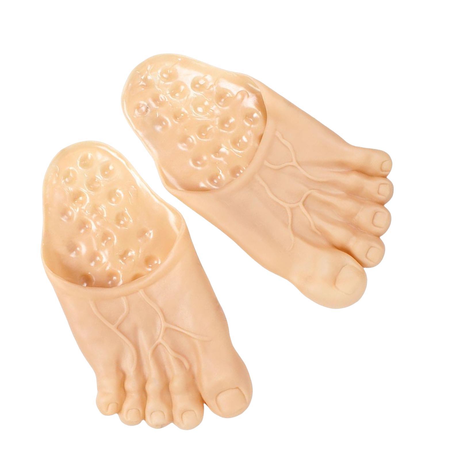 PVC Big Toe Slippers, , Sandals,Halloween Costume Accessories,Funny  Slippers ,