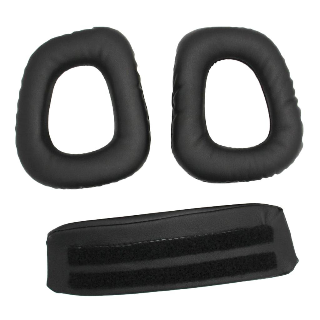 Headphone Headband And Earpads Cushions for Logitech G35 G930 G430 F450
