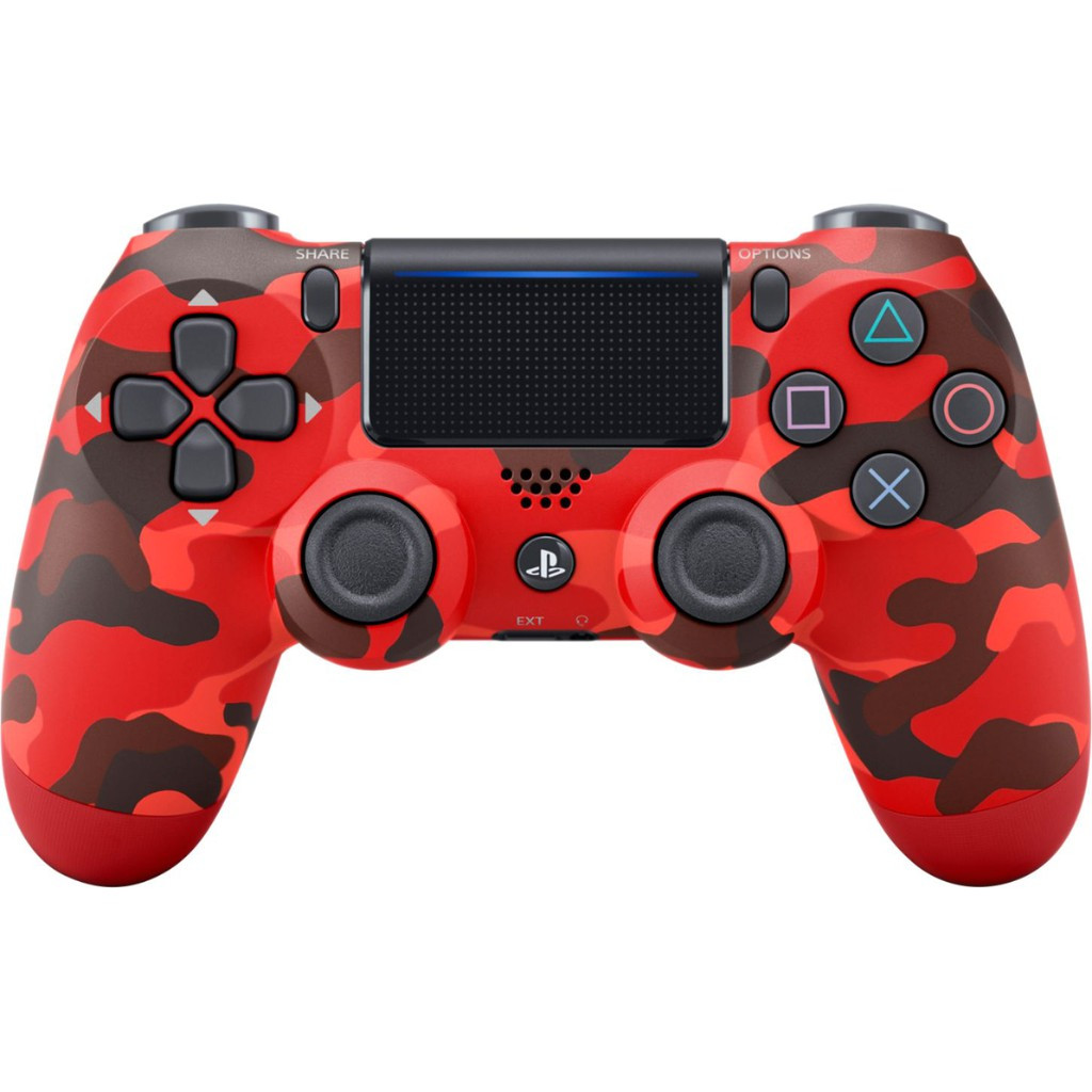 Tay Cầm PlayStation PS4 Sony Dualshock 4 (Màu Đỏ Camo) - Hàng Chính Hãng