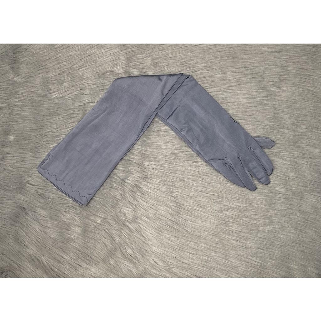Combo 5 đôi găng tay , dài 65cm , thun lạnh 4 chiều ' chống nắng , cao cấp , màu trơn, giao 5 màu ngẫu nhiên , ảnh