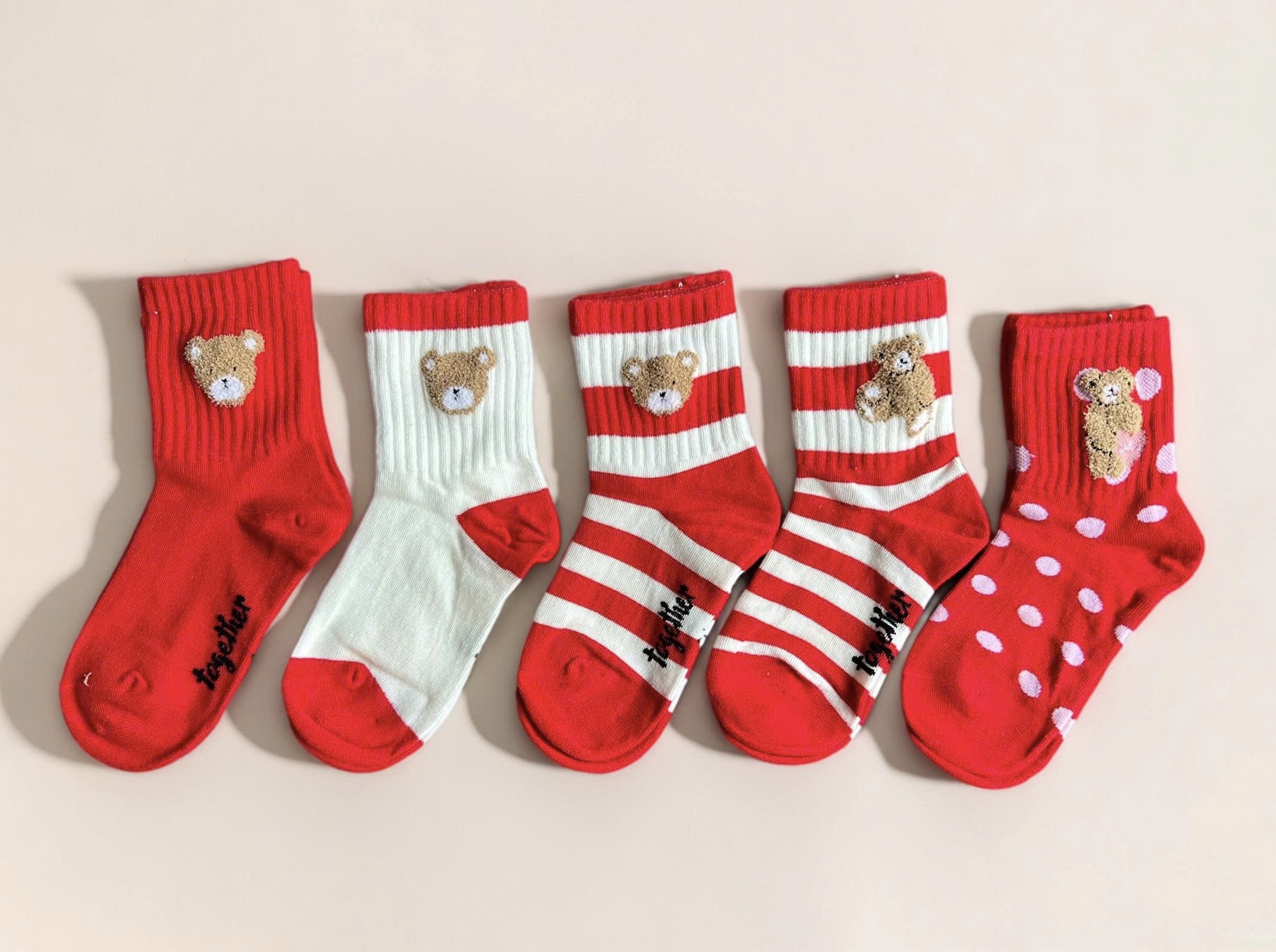 SET 5 ĐÔI TẤT VỚ 51 DỄ THƯƠNG TỪ 1-12 TUỔI DÀNH CHO BÉ GÁI