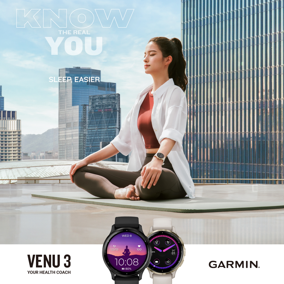 Đồng hồ thông minh Garmin Venu 3S_Mới, hàng chính hãng