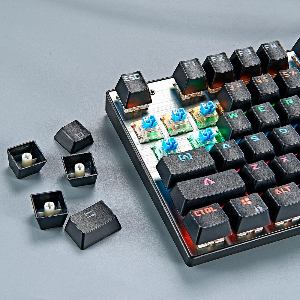 Bàn phím cơ có dây 26 phím Rollover / 9 chế độ có đèn nền / Double Shot Keycaps / Phím kết hợp đa chức năng