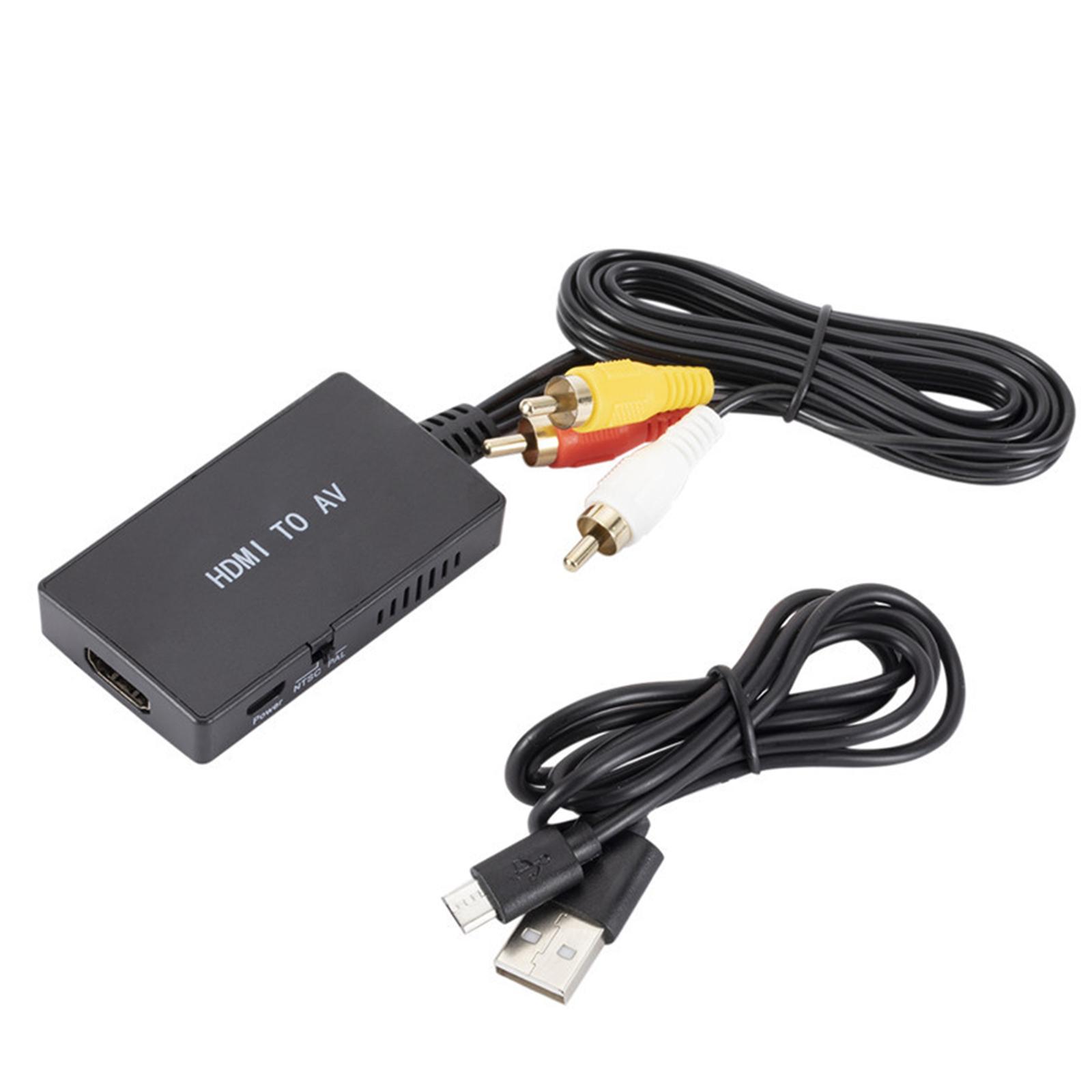 To AV Converter Video Audio Supports NTSC 1080P for Box