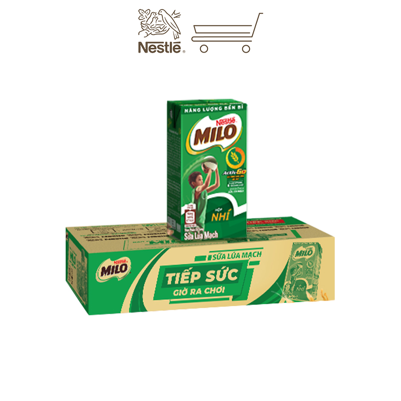 Thùng 48 hộp sữa lúa mạch Nestlé MILO 110ml (48*110)