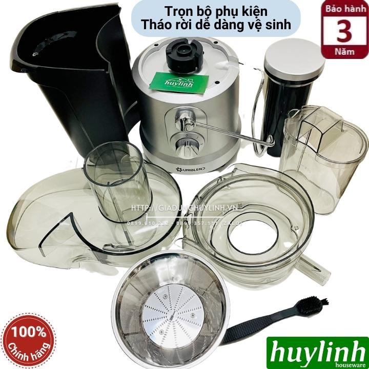 Máy ép trái cây Uniblend SS-01 - Công suất 1000W - Model mới 2023 - Phù hợp cho quán kinh doanh - Hàng chính hãng [Uni SS01]