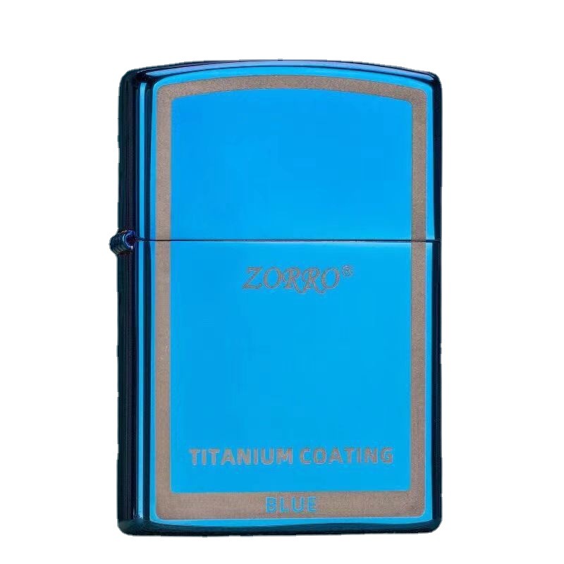 Vỏ Hột Quẹt Bật Lửa Xăng Đá Zorro Z91791 Phủ Ngoài Chất Liệu Titanium Chống Rỉ Sét Tốt Nắp Giữ Xăng Khít