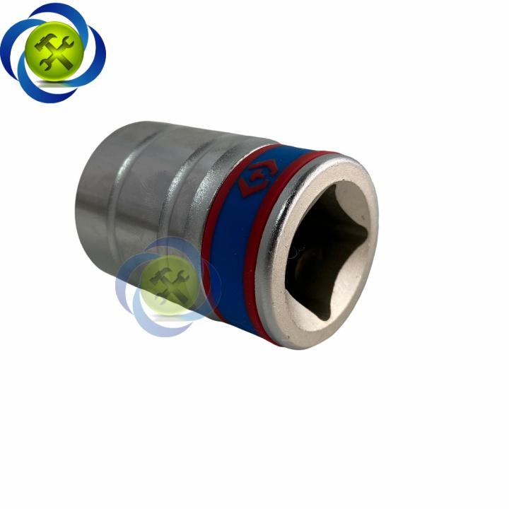 Tuýp 27mm loại 3/4 Kingtony 633027M ngắn 12 cạnh màu trắng