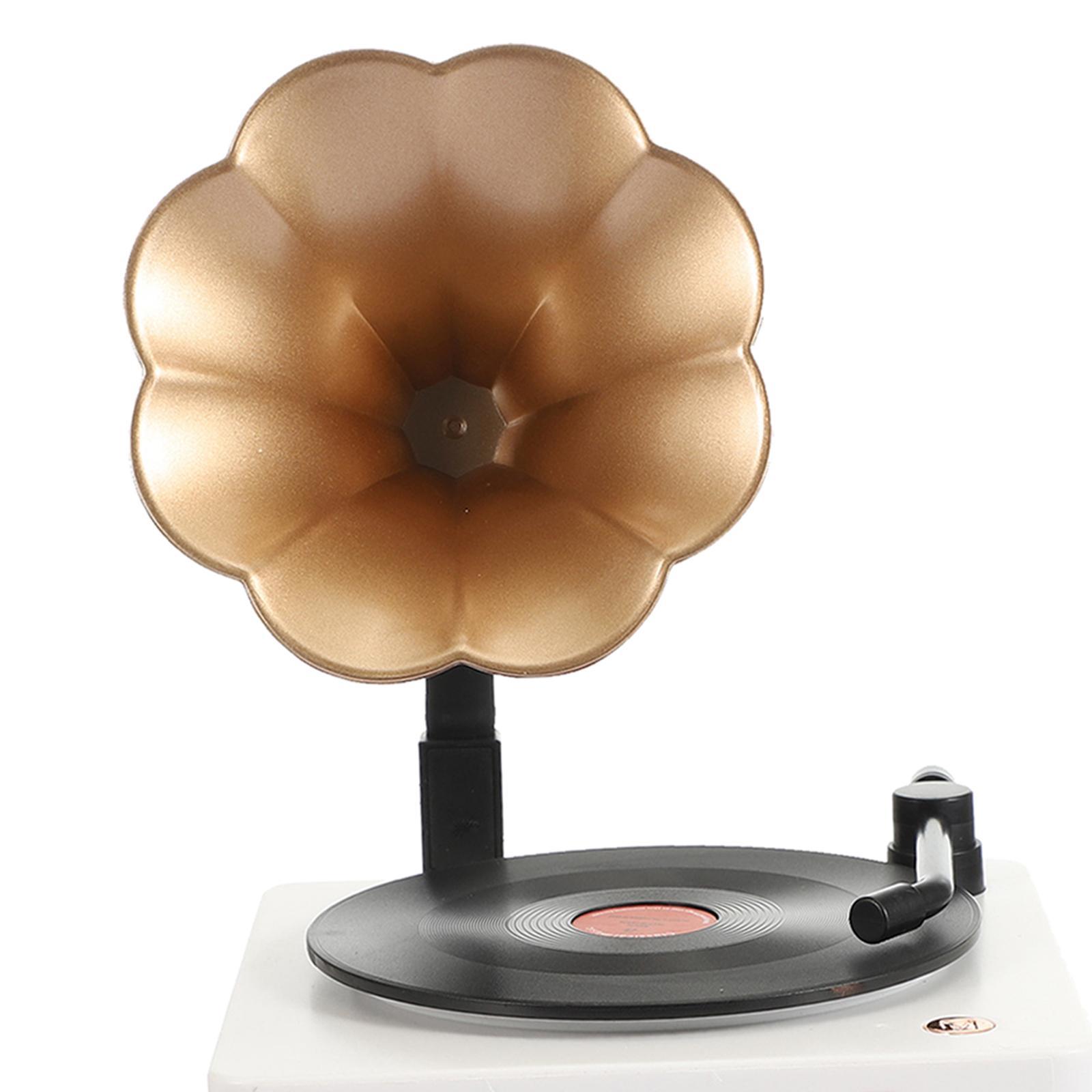 Turntable Player Bluetooth 5.0 Phonograph for Decoration