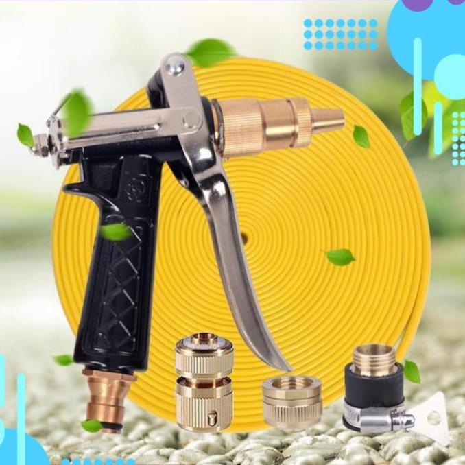 Bộ dây và vòi xịt tăng áp lực nươc 300% loại 10m (cút đồng) 206712