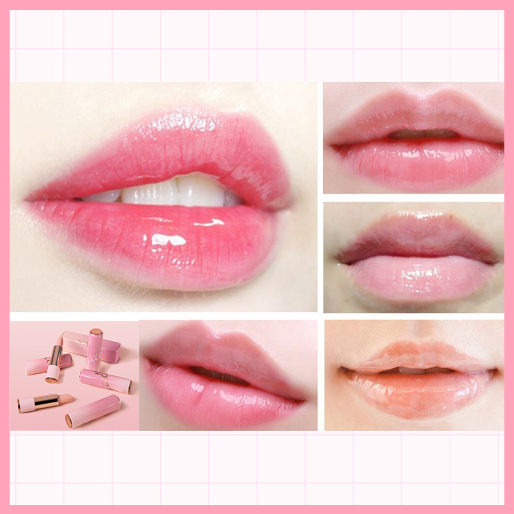 [Không Chì-Không dầu khoáng] Son Dưỡng Hồng Dâu An Toàn Bà Bầu GUO - Rose Touch Lip Balm 5gr