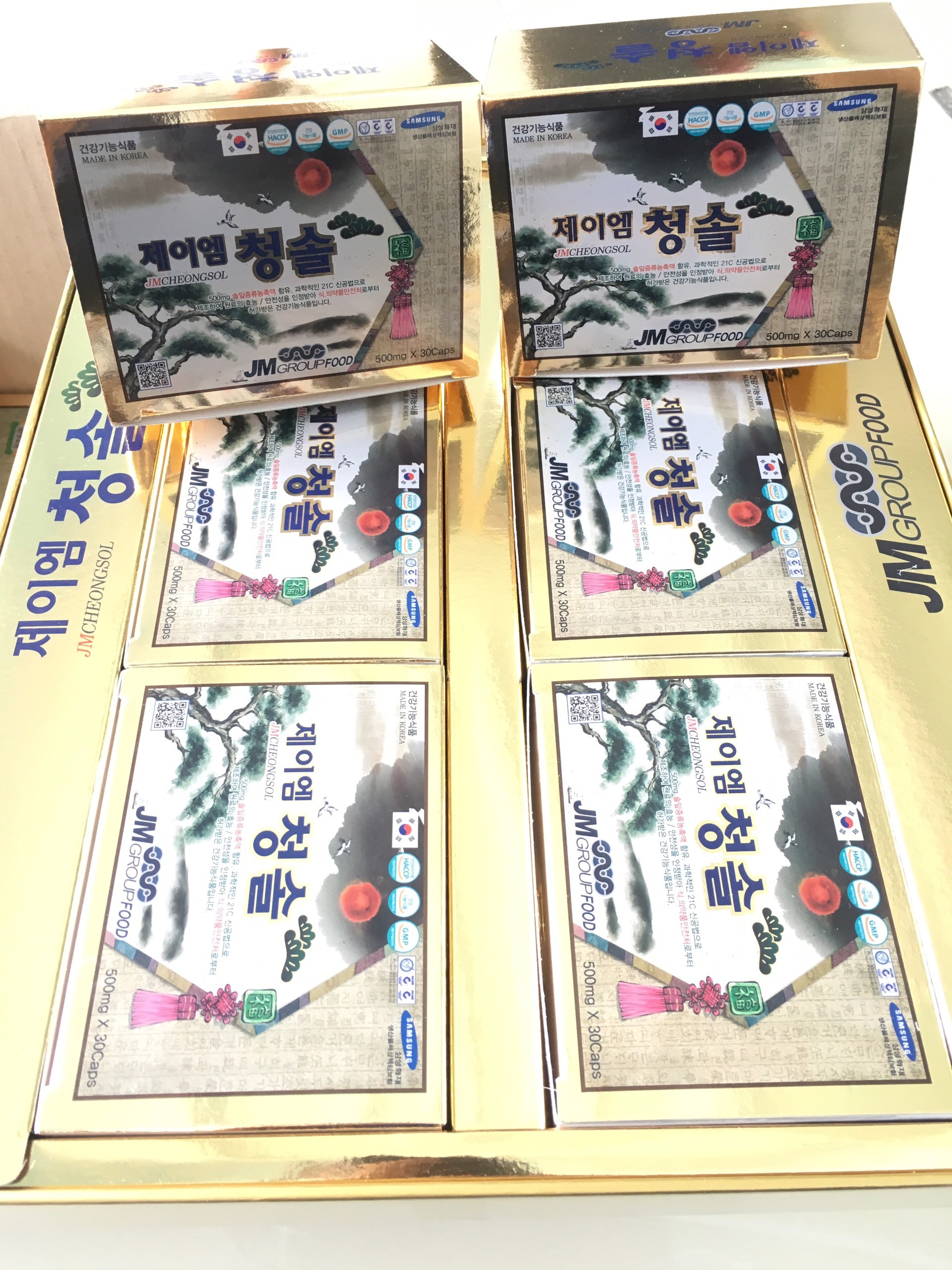 Tinh Dầu Thông Đỏ Hàn Quốc JM CHEONGSOL