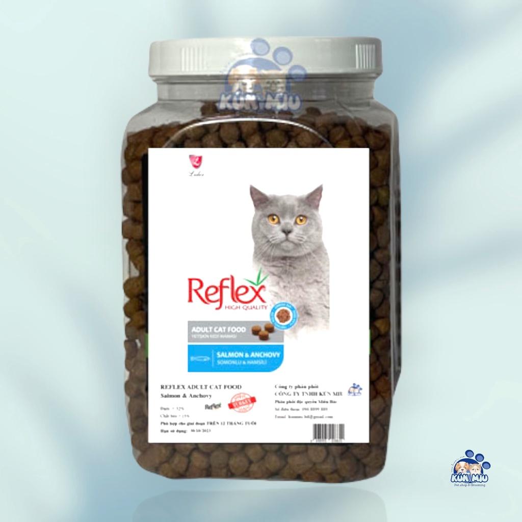 Thức Ăn Cho Mèo Reflex Adult Salmon & Anchovy Hộp 1kg