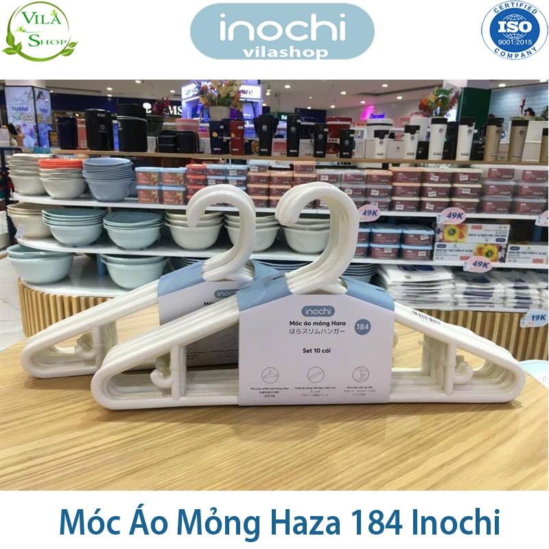 Móc Treo Quần Áo, Móc Quần Áo Mỏng Hara 184, Bộ Sưu Tập Móc Quần Áo Người Lớn Nhựa Cao Cấp Inochi