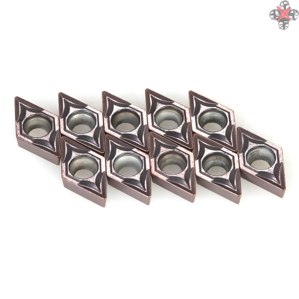 Hộp 10 Chèn Cacbua Dcmt070204 Vp15Tf Dct21.51 Cho Máy Tiện